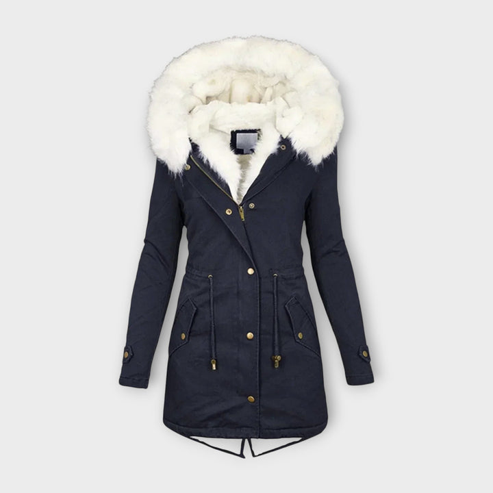 Ivara Insulated Waterproof Winter Coat with Fur Lining