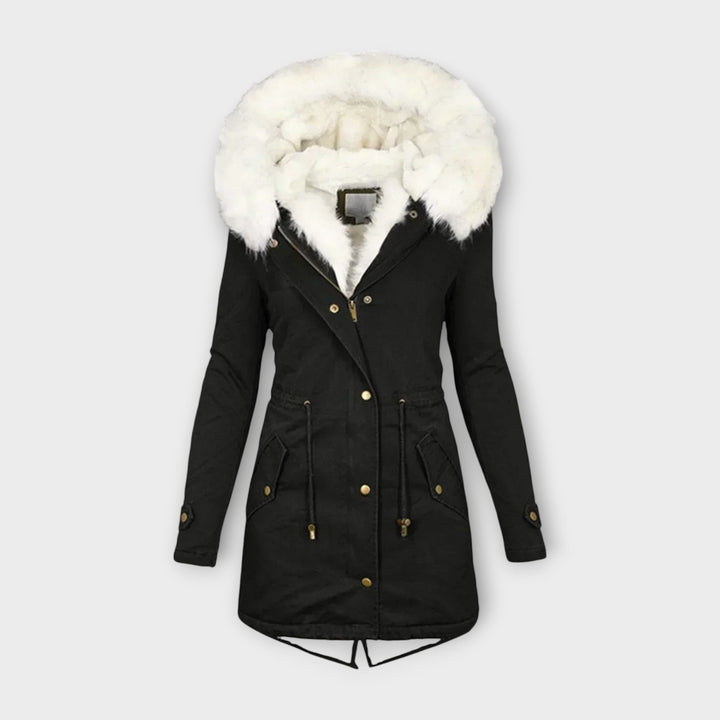 Ivara Insulated Waterproof Winter Coat with Fur Lining