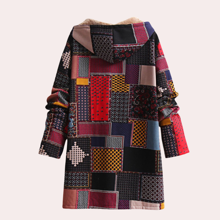 JANET | ELEGANT WARM COAT WITH ARTISTIC INSPIRATION