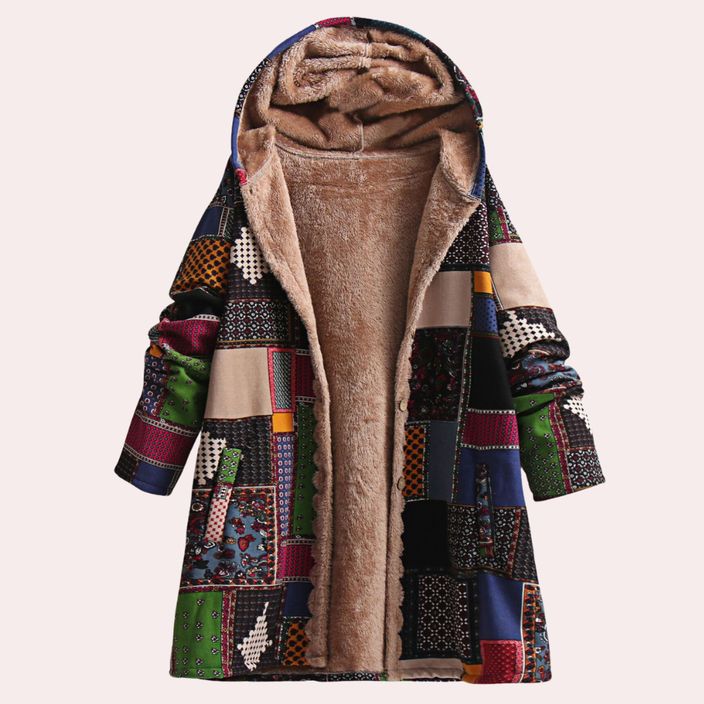 JANET | ELEGANT WARM COAT WITH ARTISTIC INSPIRATION