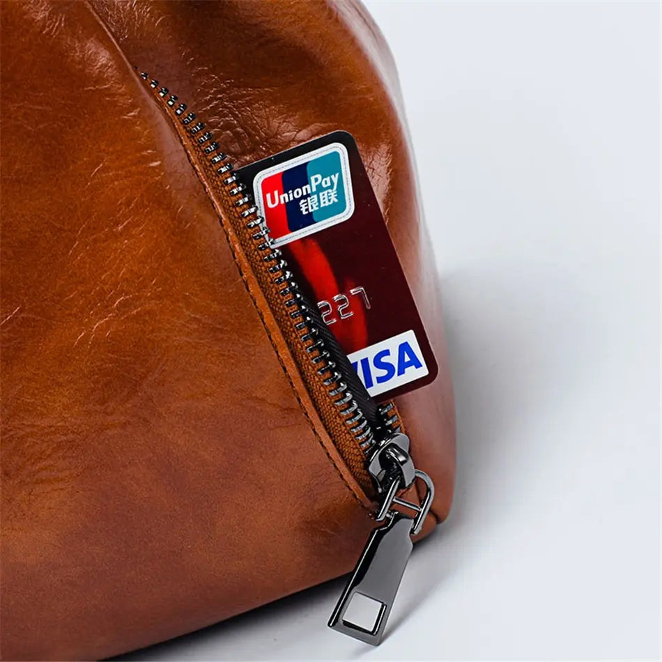 Anastasia Luxe Leather Handbag