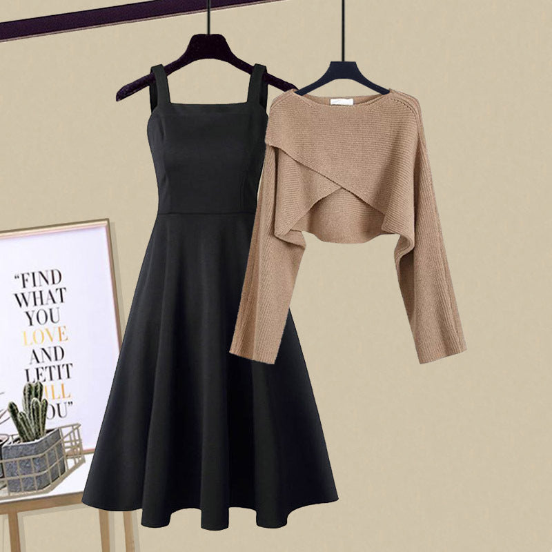 Clarissa Two-Piece Dress & Cardigan Set