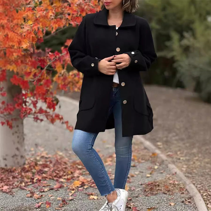 MOANA | OVERSIZED CLASSIC BUTTON COAT