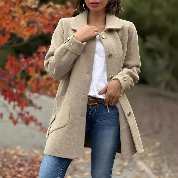 MOANA | OVERSIZED CLASSIC BUTTON COAT