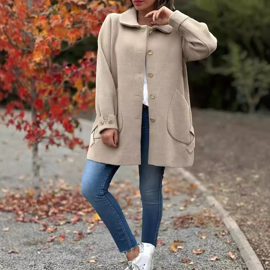 MOANA | OVERSIZED CLASSIC BUTTON COAT