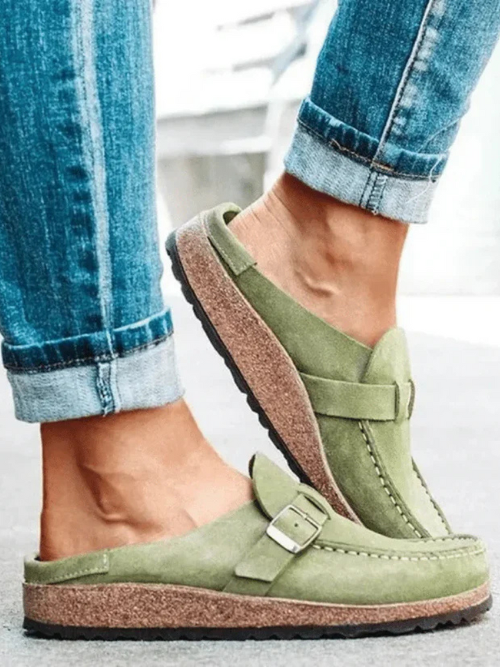 Amara Relaxed Buckle Loafers