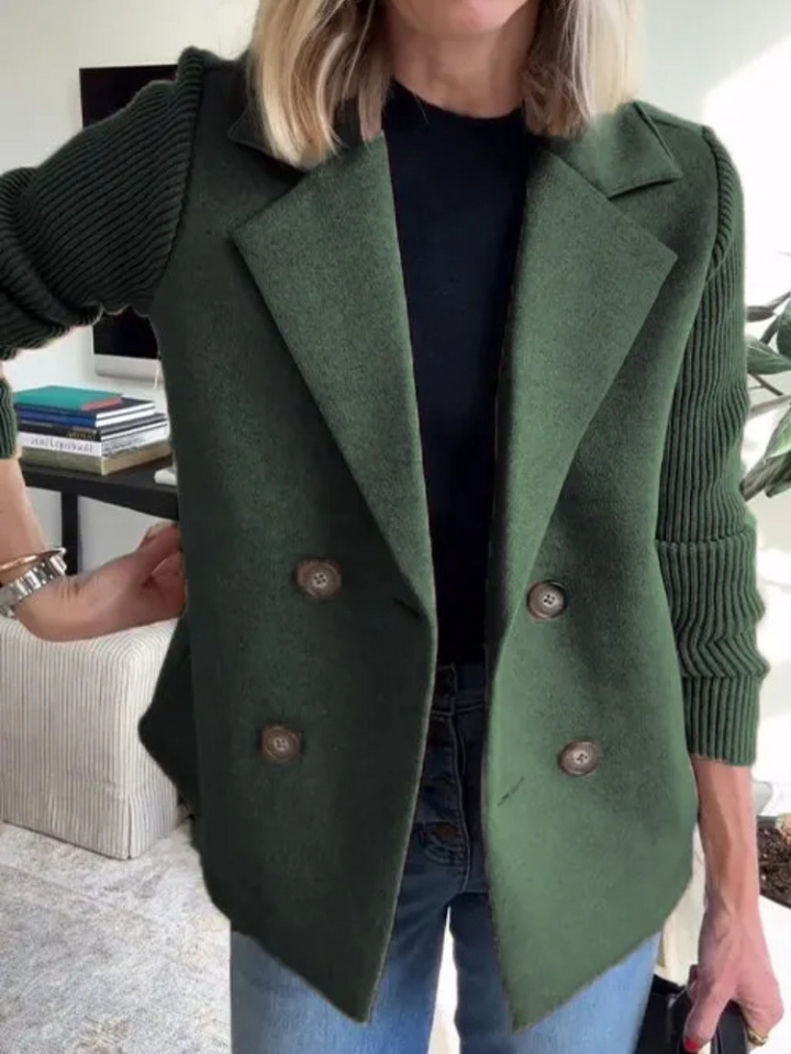 Raven Timeless Wool Blend Overcoat