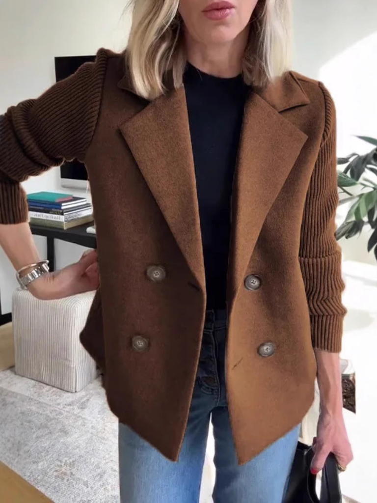 Raven Timeless Wool Blend Overcoat