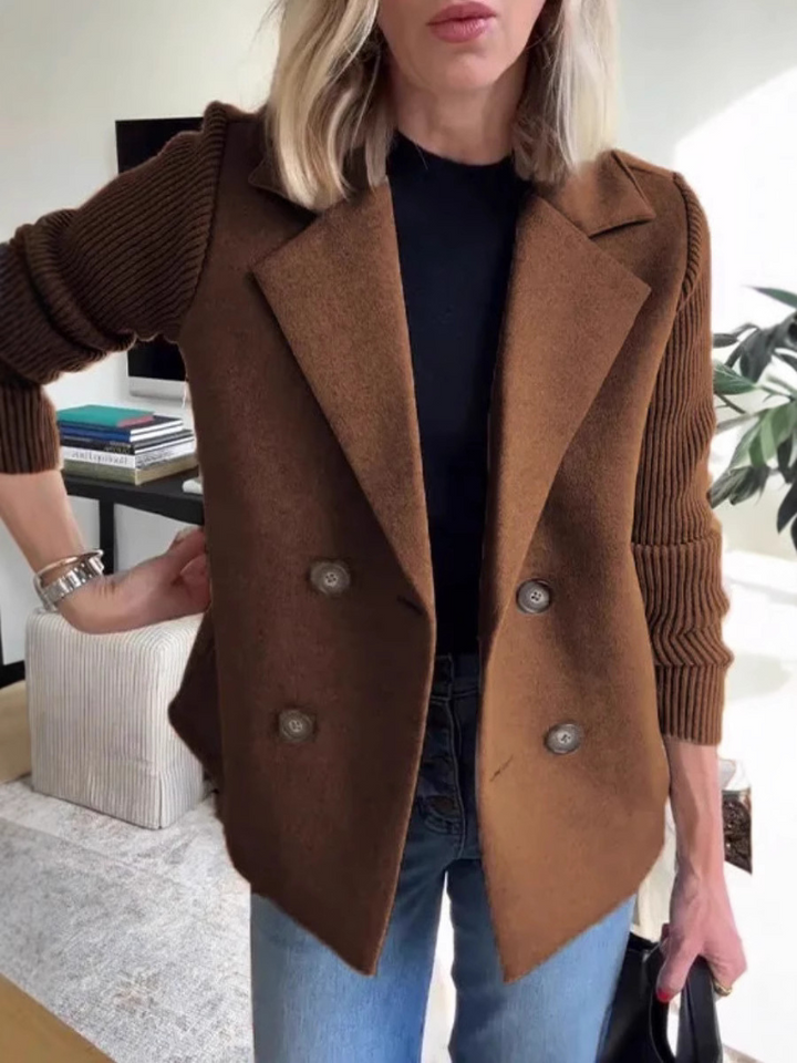 Raven Timeless Wool Blend Overcoat