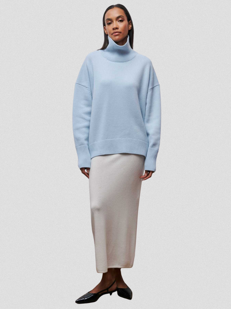 Carolyn Oversized High Neck Sweater