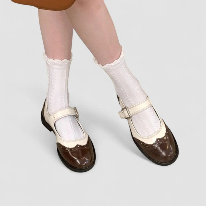 Laura Orthopedic Mary Jane Flats