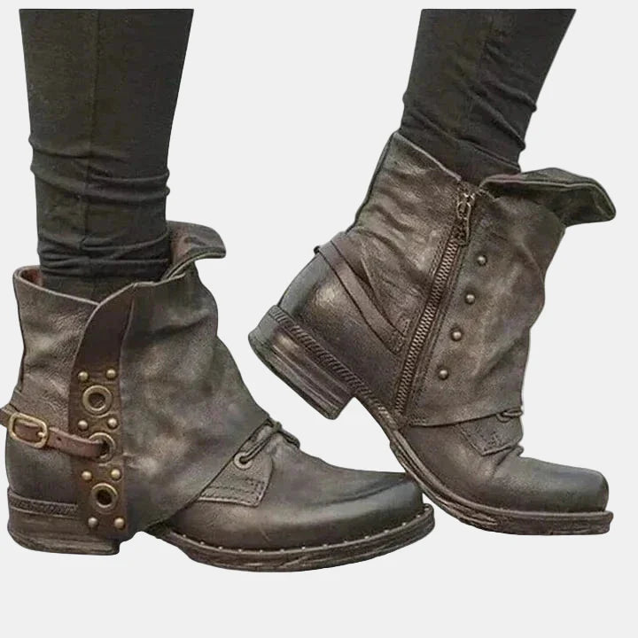 Colette Rivet Ankle Boots