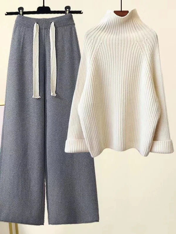 Cheryl Cozy Autumn-Winter Knitwear Set