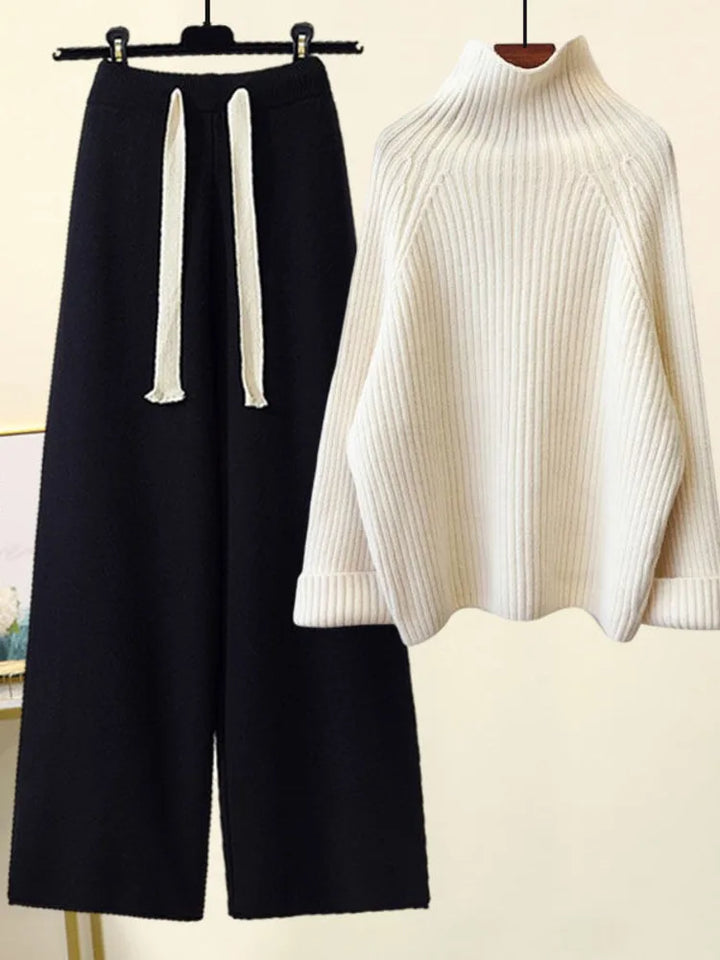 Cheryl Cozy Autumn-Winter Knitwear Set
