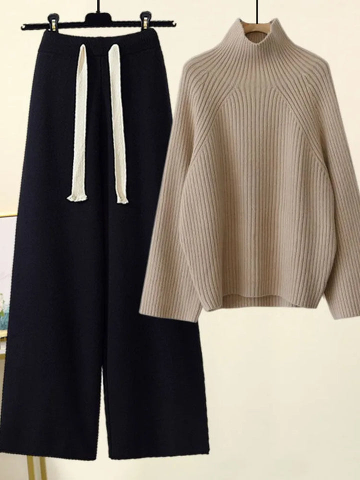 Cheryl Cozy Autumn-Winter Knitwear Set