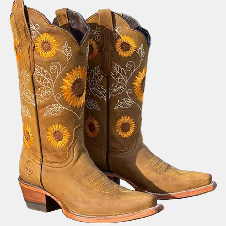 Giselle Bloom Ankle Boots