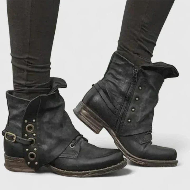 Colette Rivet Ankle Boots