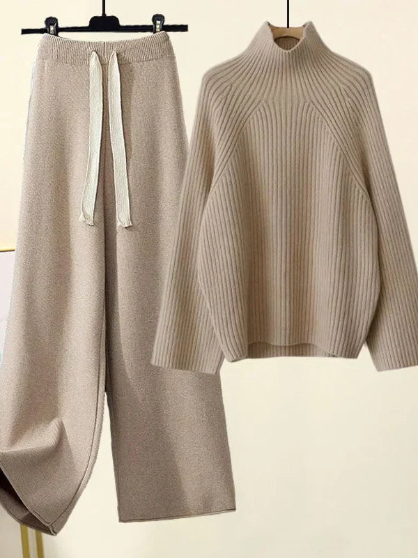 Cheryl Cozy Autumn-Winter Knitwear Set