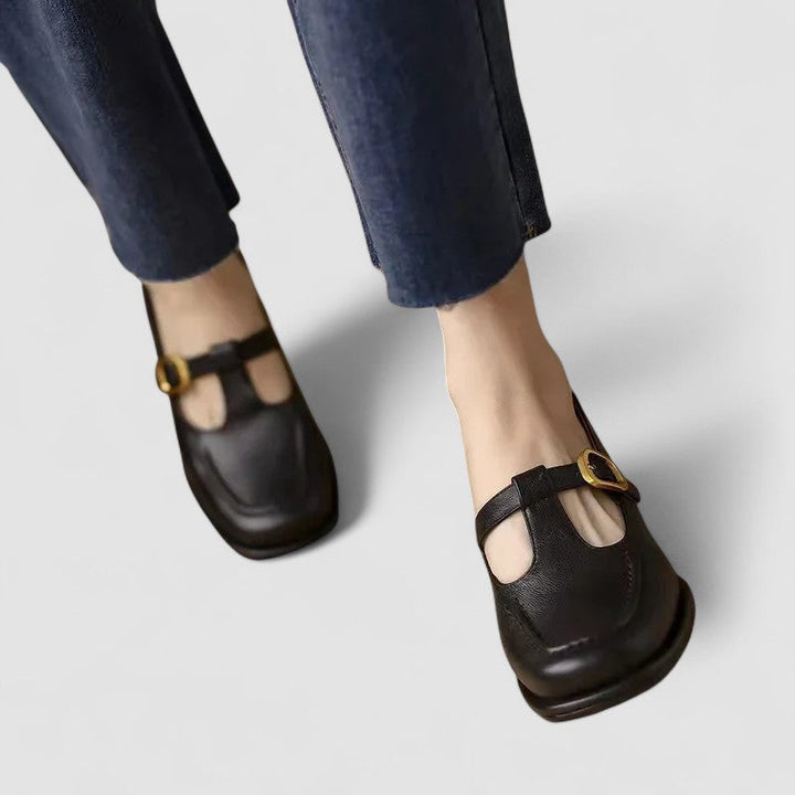 Elizabeth Orthopedic T-Strap Mary Jane Shoes