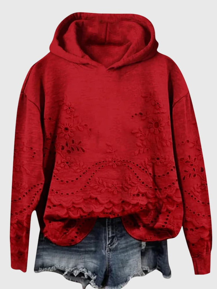 Lace-Detail Sweater by Sofie