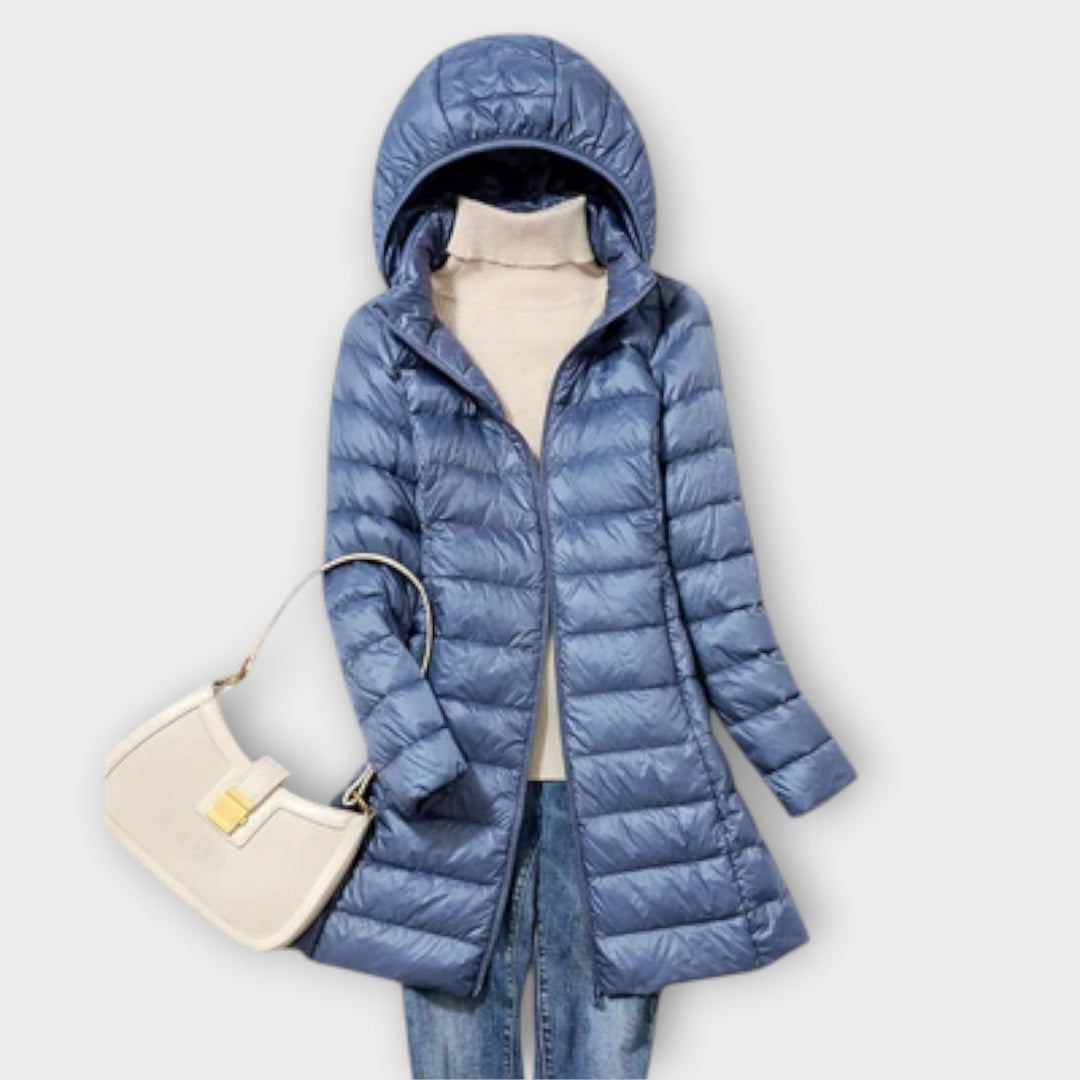 Annika Lightweight Weather-Resistant Down Jacket