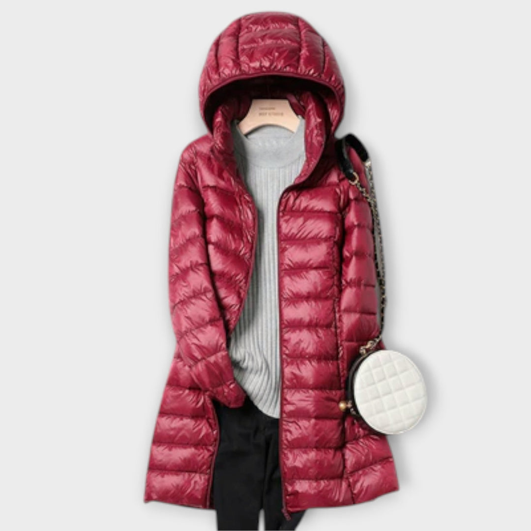 Annika Lightweight Weather-Resistant Down Jacket