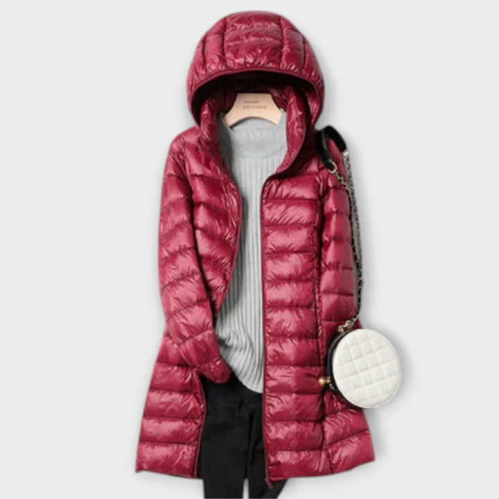 Annika Lightweight Weather-Resistant Down Jacket