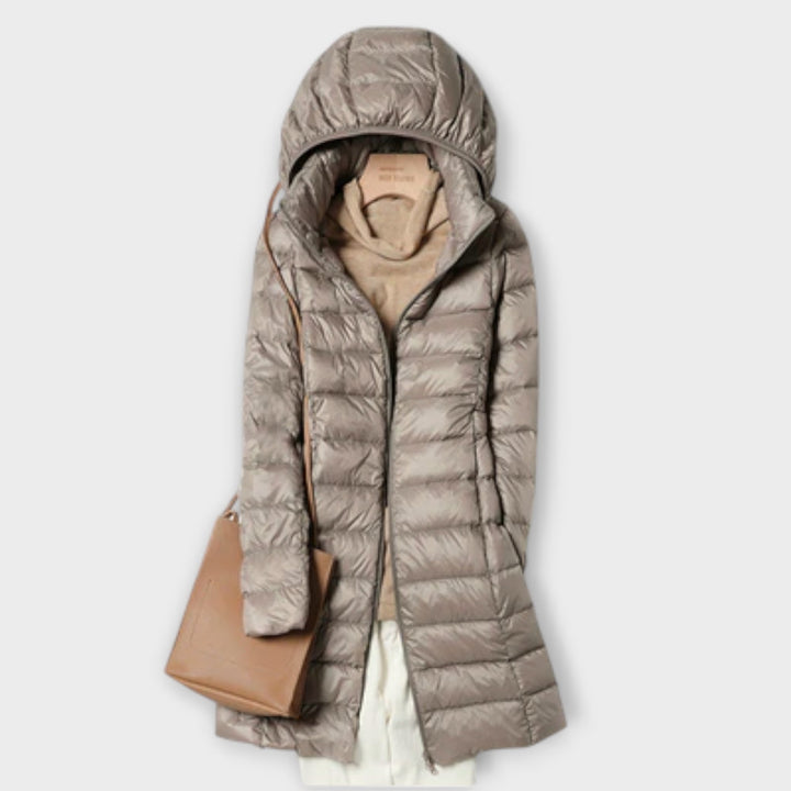 Annika Lightweight Weather-Resistant Down Jacket
