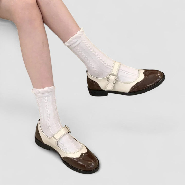 Laura Orthopedic Mary Jane Flats