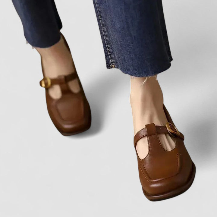 Elizabeth Orthopedic T-Strap Mary Jane Shoes