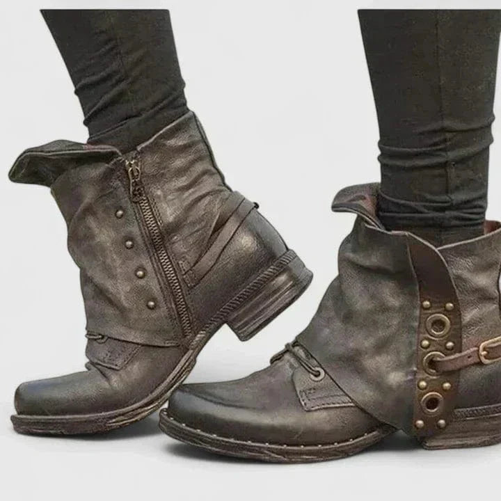 Colette Rivet Ankle Boots