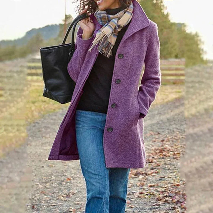 Madeline Comfortable Mid-Length Daily Coat
