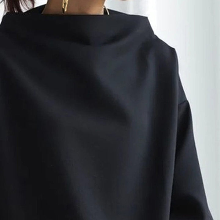 Lisa Casual High-Neck Top