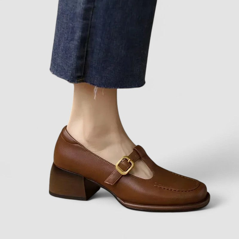 Elizabeth Orthopedic T-Strap Mary Jane Shoes