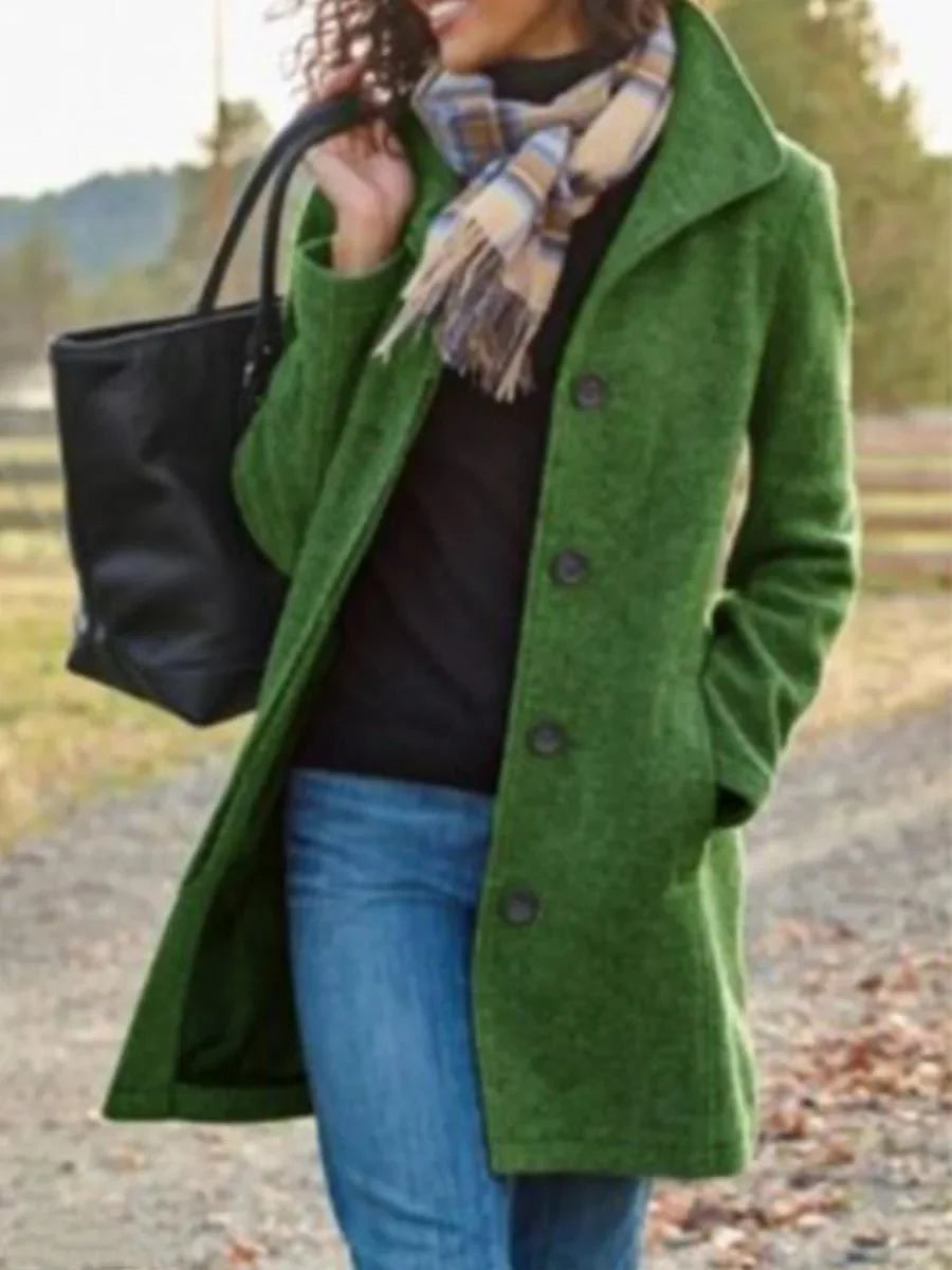Madeline Comfortable Mid-Length Daily Coat