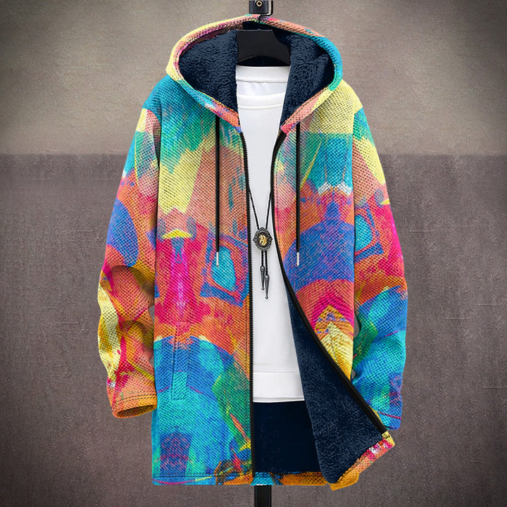 Tiarna Art-Inspired Luxurious Cardigan