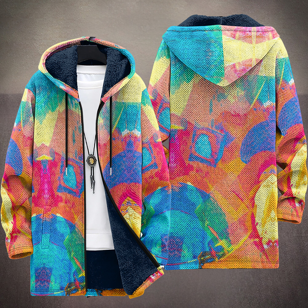 Tiarna Art-Inspired Luxurious Cardigan
