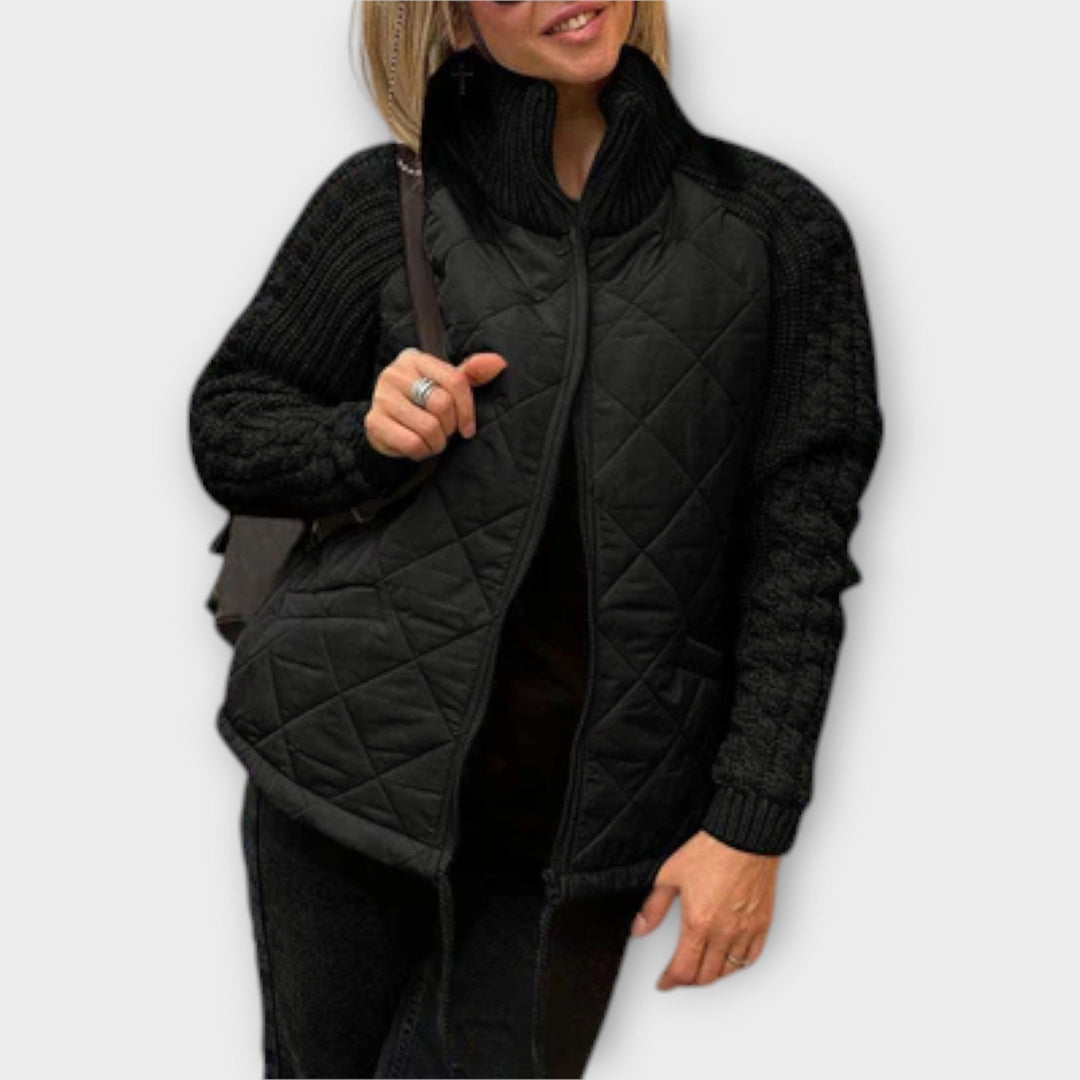 Valerie Elevated Collar Jacket