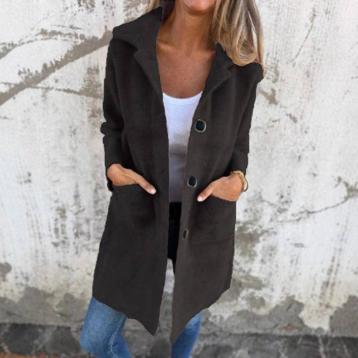 ISABELA | ELEGANT SINGLE-BREASTED COAT