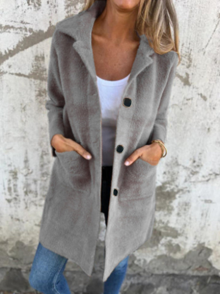 ISABELA | ELEGANT SINGLE-BREASTED COAT