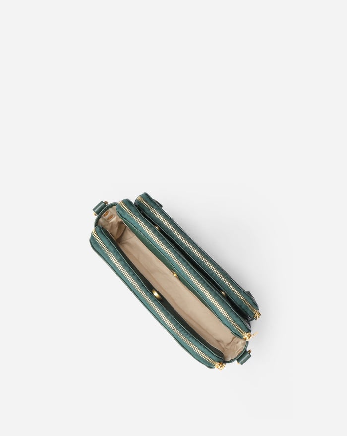 Jennie Chic Triple-Layer Crossbody Bag