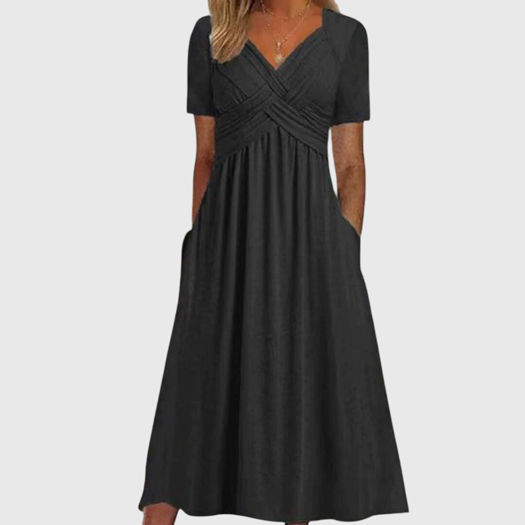 Amanda - Elegant Flare Dress