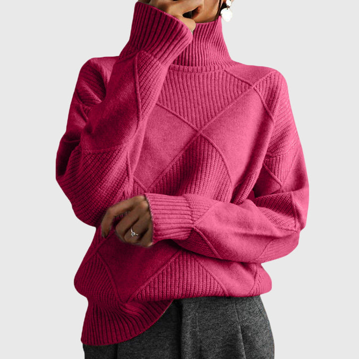Angela™ - Cozy Turtleneck Knit
