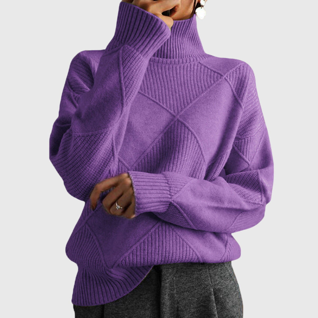 Angela™ - Cozy Turtleneck Knit