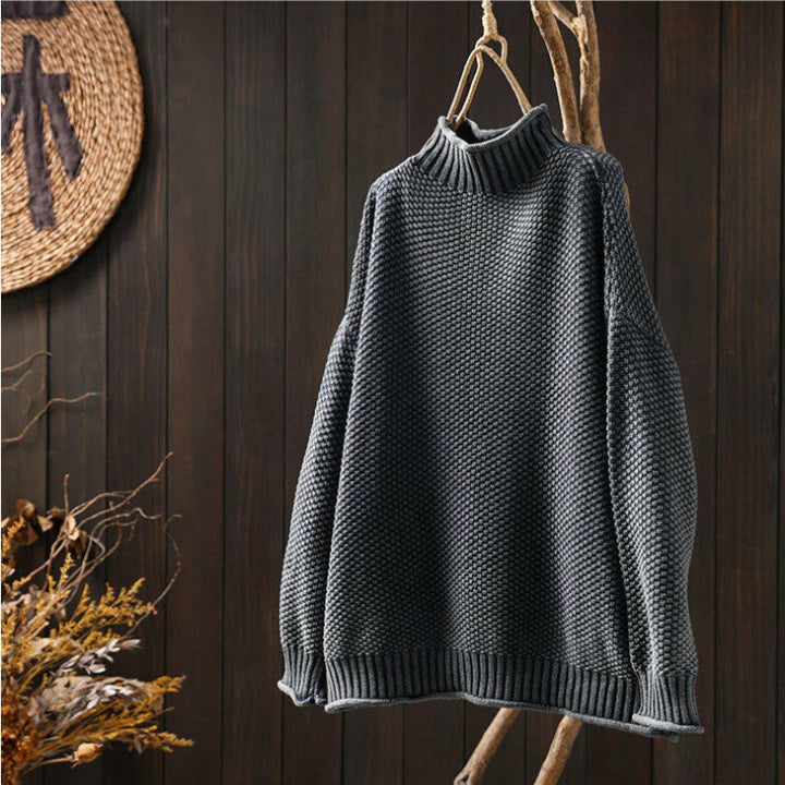 Jolene Classic Knitted Sweater for Effortless Cozy Style