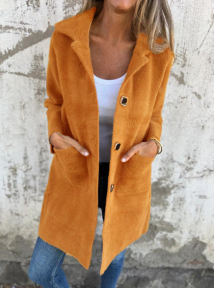ISABELA | ELEGANT SINGLE-BREASTED COAT