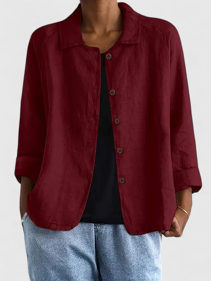 Jenny Timeless Cotton Lightweight Top