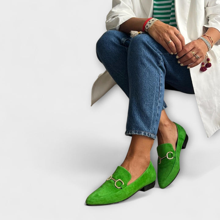 Kaia Sleek Pointed Ballet Slip-Ons