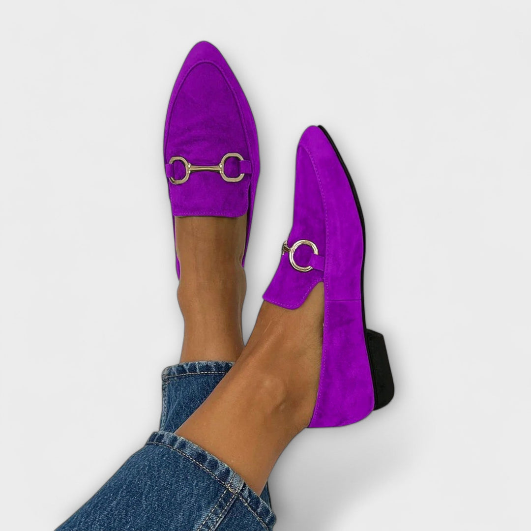 Kaia Sleek Pointed Ballet Slip-Ons