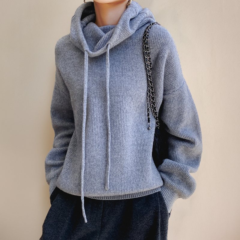 Eva Drawstring Knit Sweater